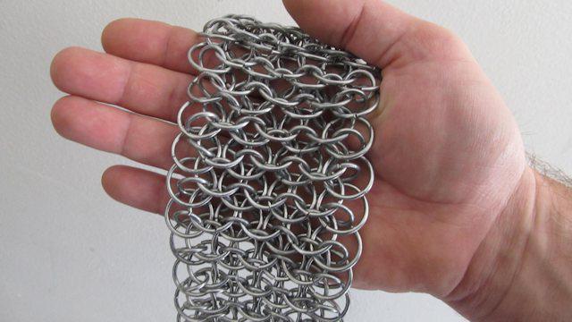 do-it-yourself chain mail for a child