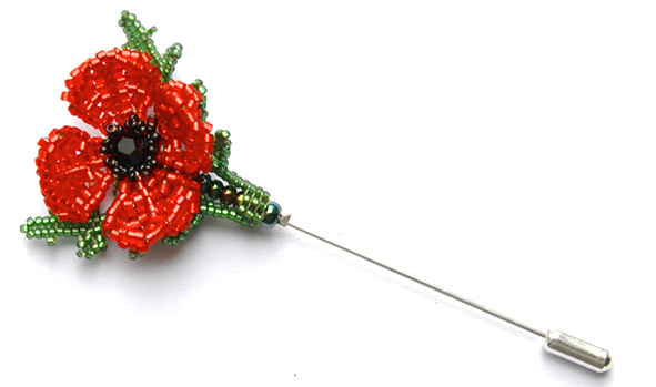 poppy bead for