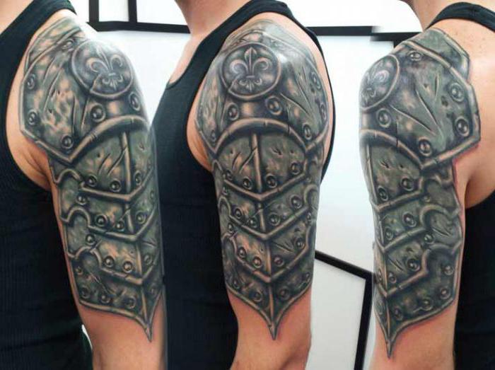 Значение татуировки Рыцарские Латы (40+ фото)