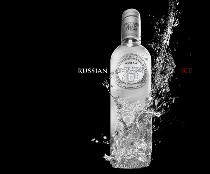 водка русский лед