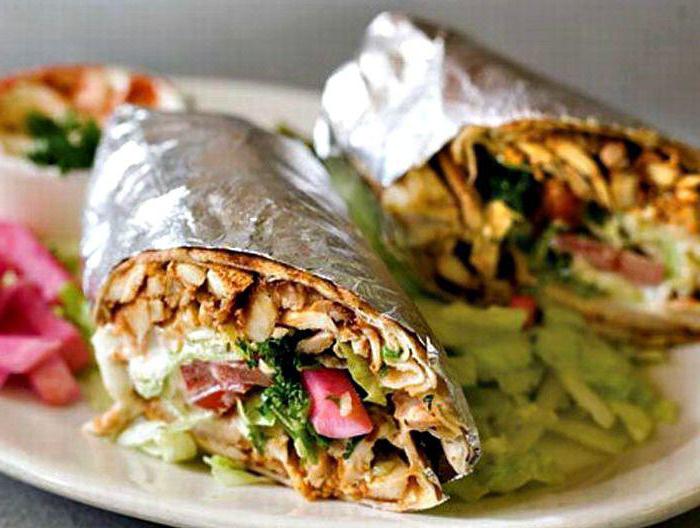 diet shawarma recipe with photo