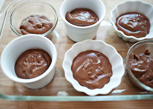 как сделать шоколадный пудинг