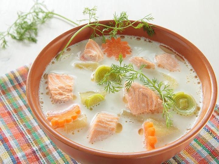 суп из семги рецепт с фото