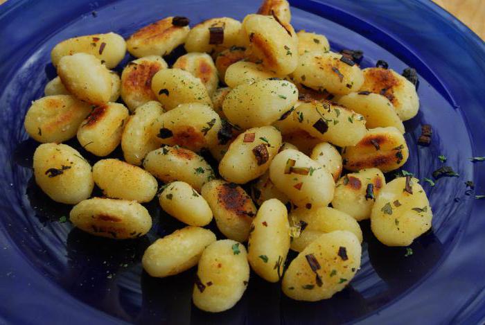 клецки из вареного картофеля рецепт