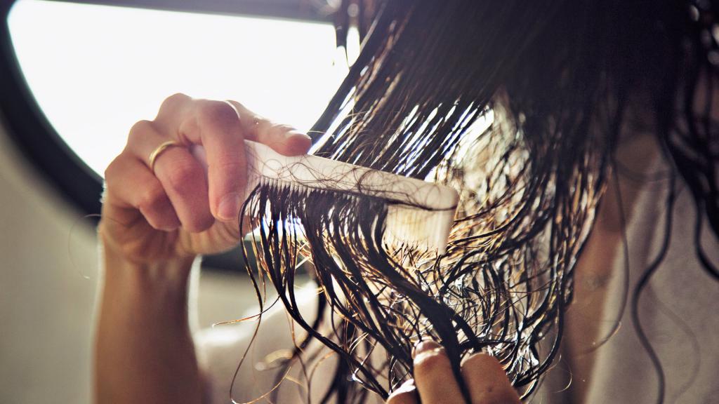 эффект мокрых волос в домашних условиях