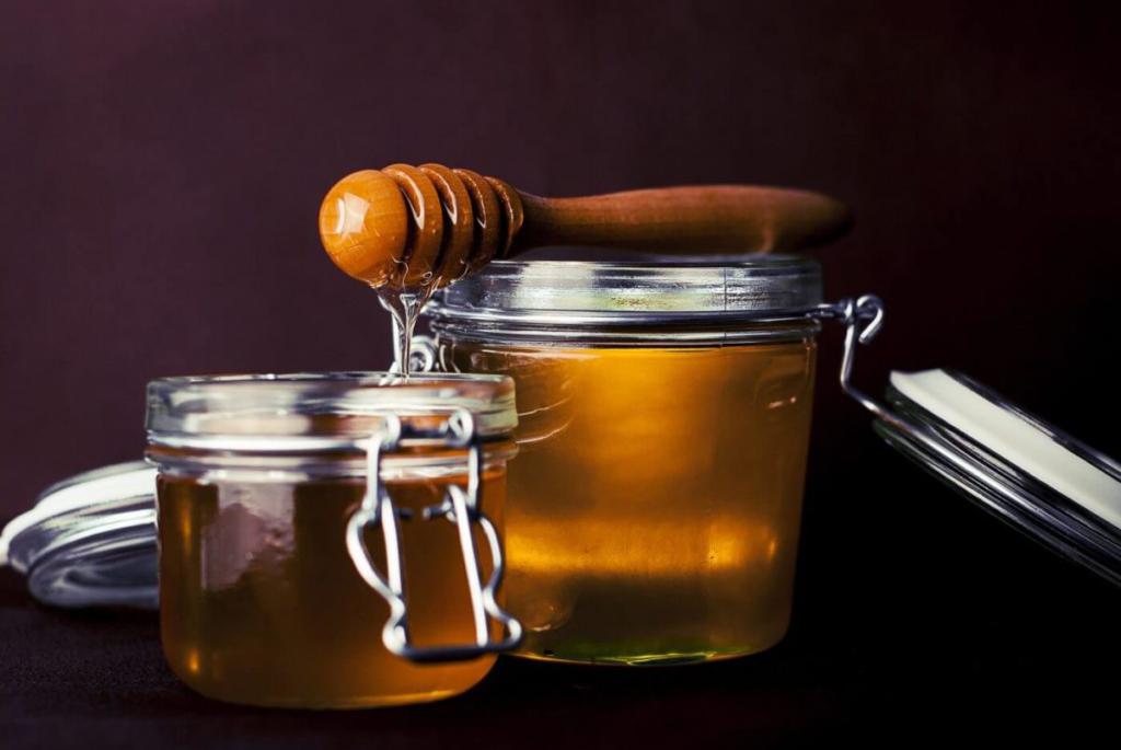 мед для домашних масок