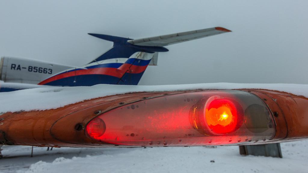 Photo of the first Soviet airbus IL-86