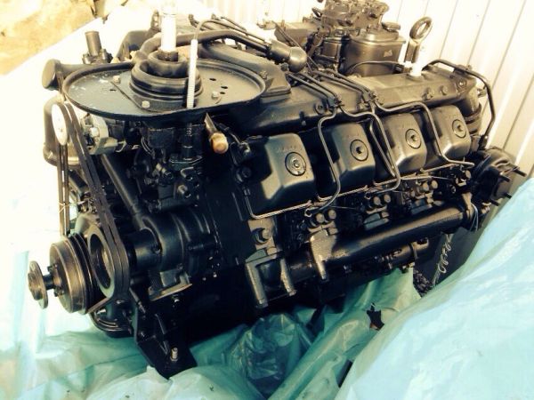 Appearance of the KamAZ-53215 engine