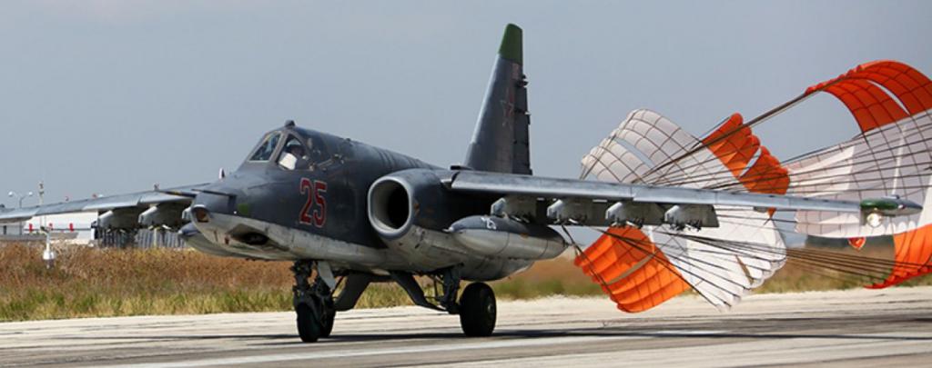 Реактивный самолет СУ-25