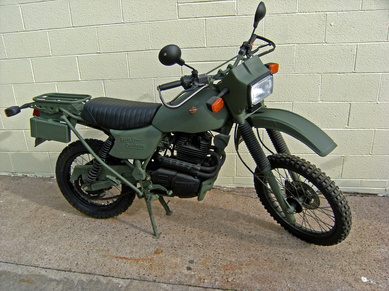 Военный мотоцикл "Харлей Дэвидсон"