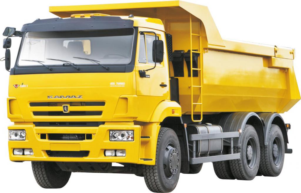 KAMAZ dump truck