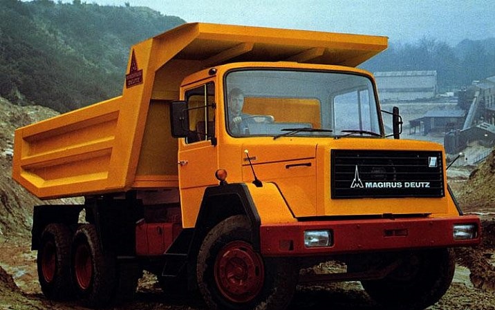 Dump truck "Magirus-Deutz"