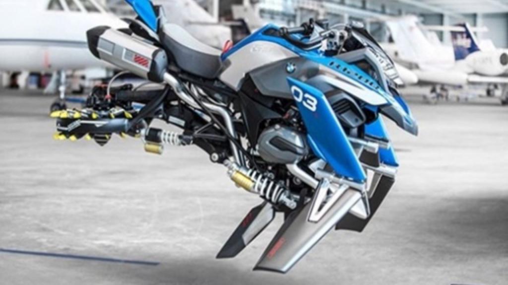 Летающий мотоцикл будущего
