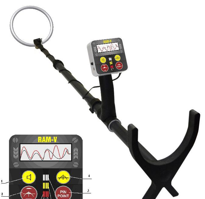 Cheap metal detector "Ram-5"