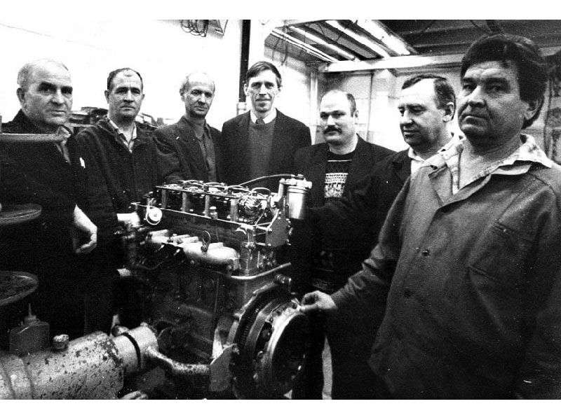 Development of diesel engine ZMZ-514