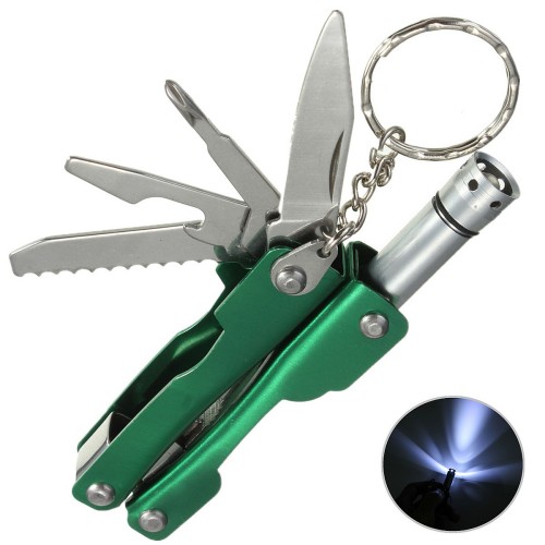 Multitool with a flashlight