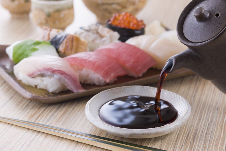 How to wash soy sauce from clothes