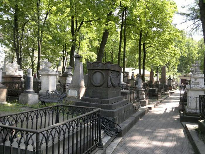 Кладбище Свято-Троицкой Александро-Невской лавры