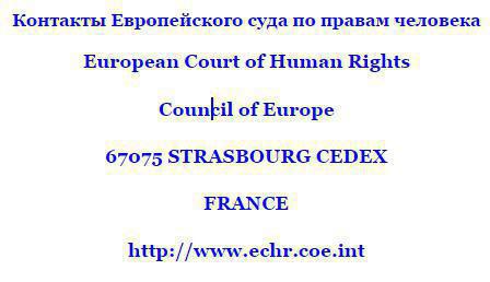 конституционный суд европейский суд