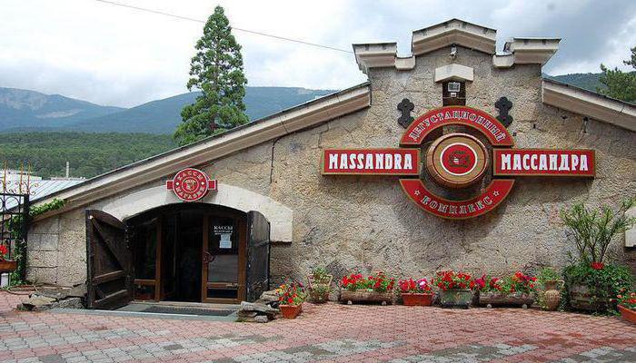 Massandra tasting room