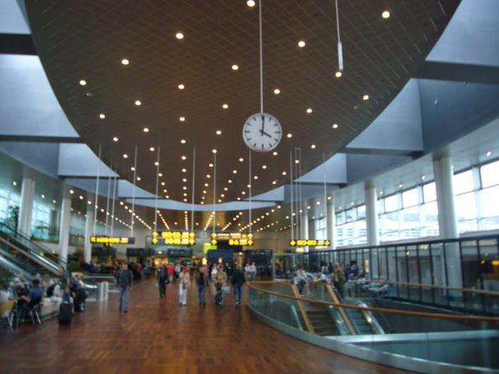 Аэропорт Копенгагена табло