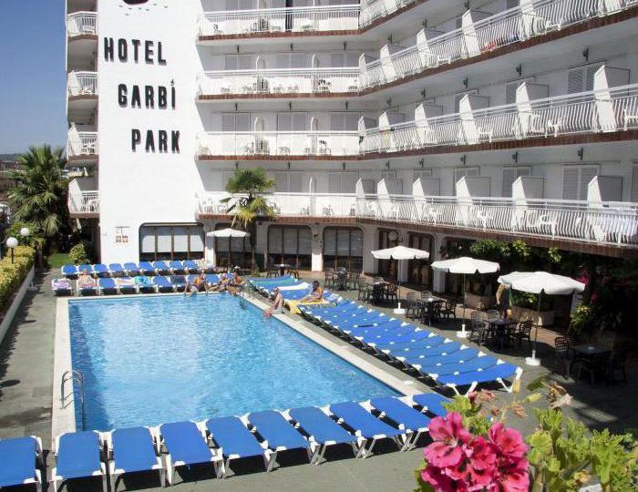 garbi park lloret hotel 3 испания