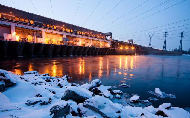 hydroelectric power station Novosibirsk