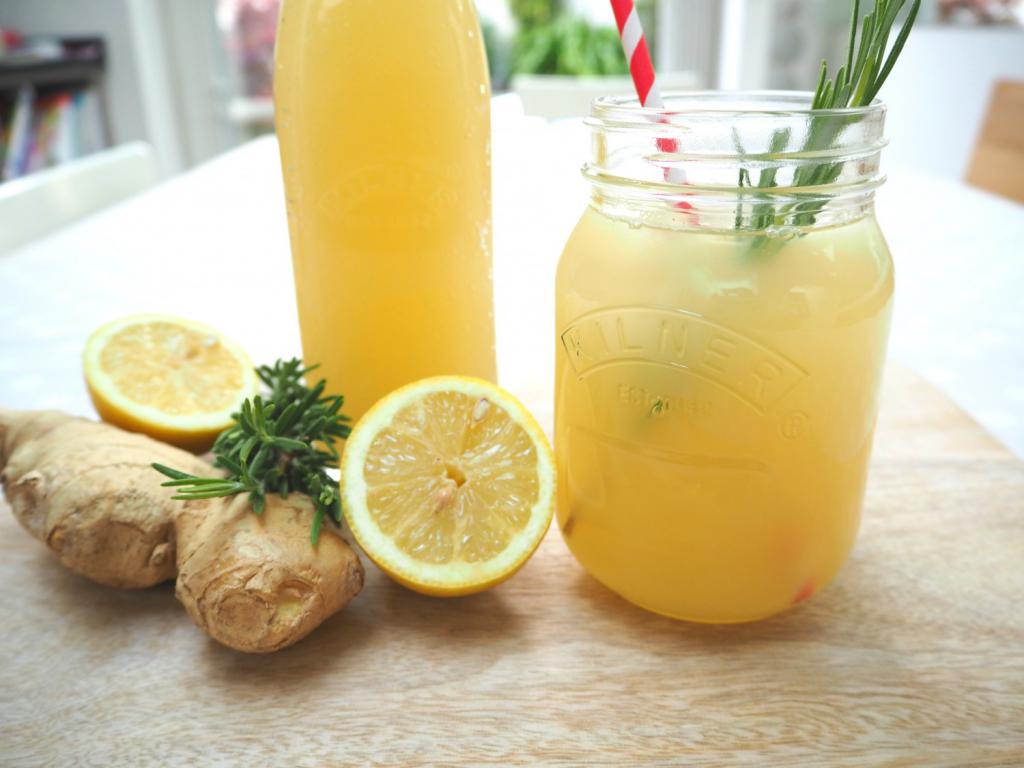 напиток для похудения с лимоном и имбирем