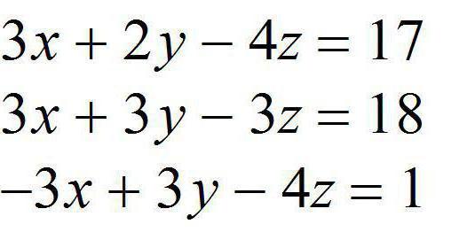 systems of linear algebraic equations