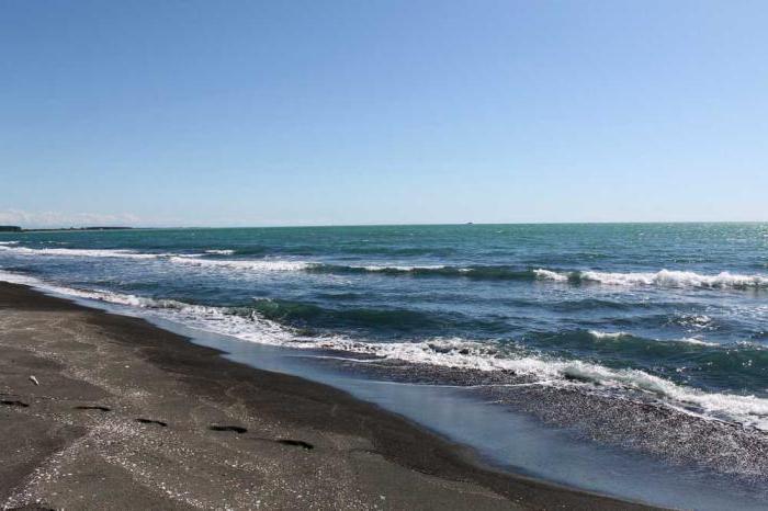 Kobuleti sand beach