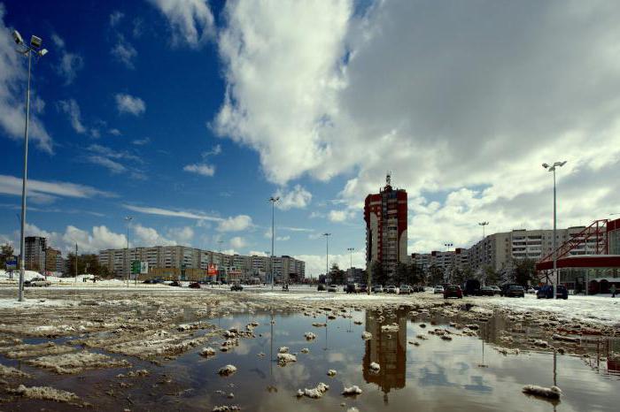 Sights of the city of Dzerzhinsk, Nizhny Novgorod region