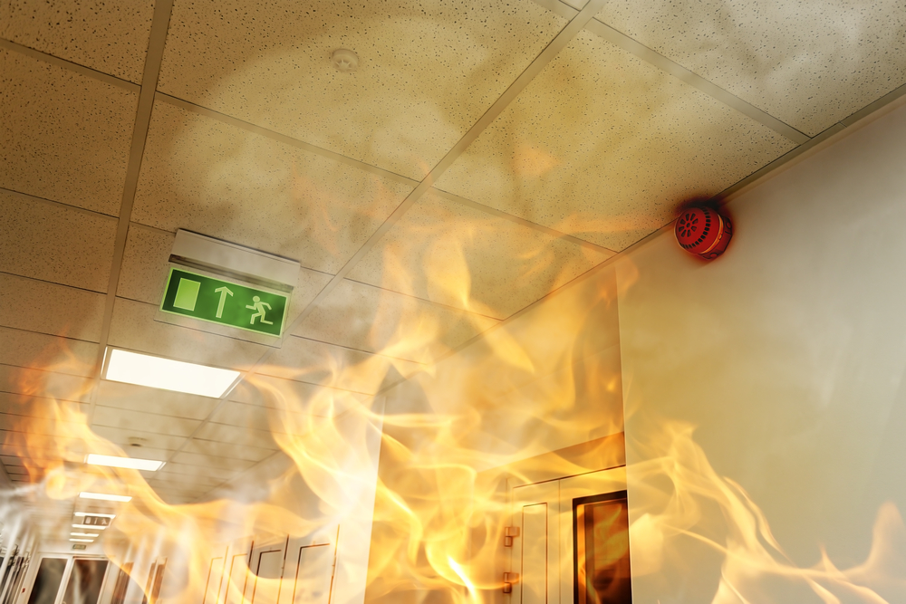 правила поведения при пожаре в квартире лифте