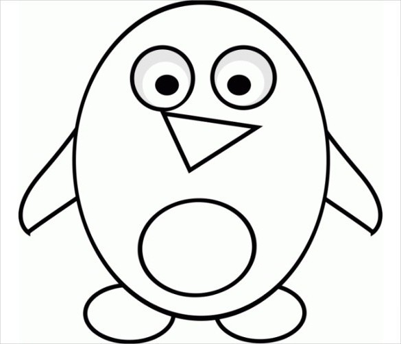 Как рисовать пингвина для детей