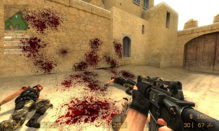 how to remove blood in cs go