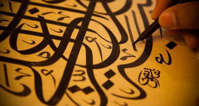 арабские иероглифы