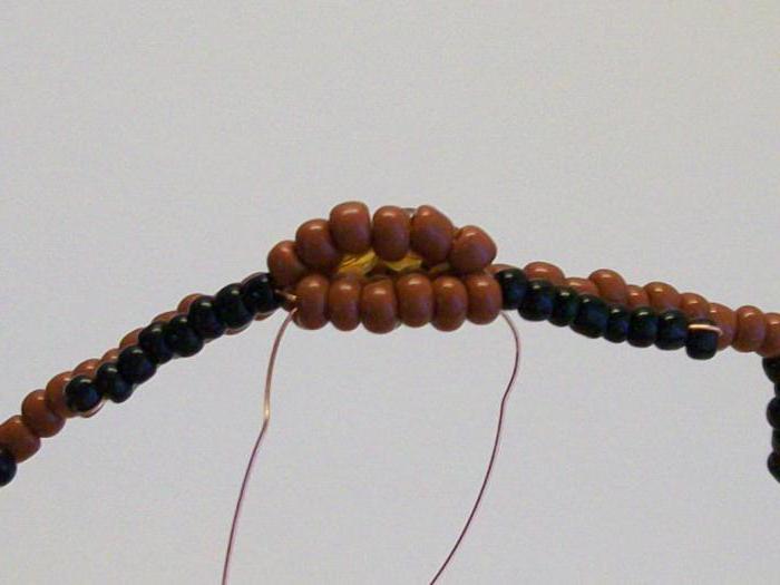 плетение из бисера скорпиона