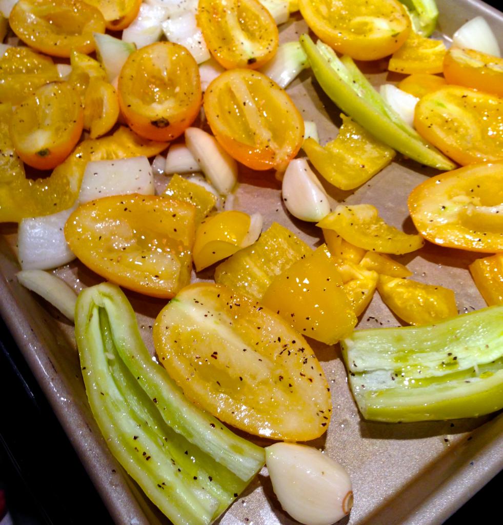 Yellow tomatoes