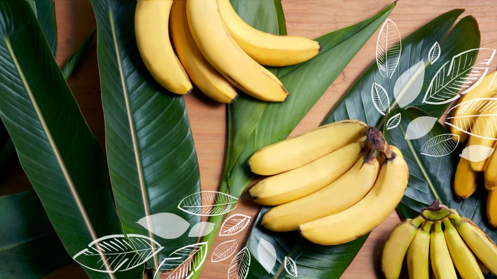 Содержание калия в бананах
