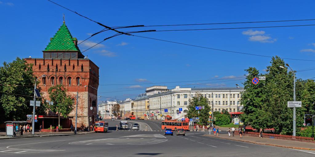 Площадь в Нижнем Новгороде