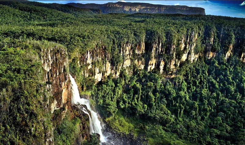 The highest waterfall in the world Angel