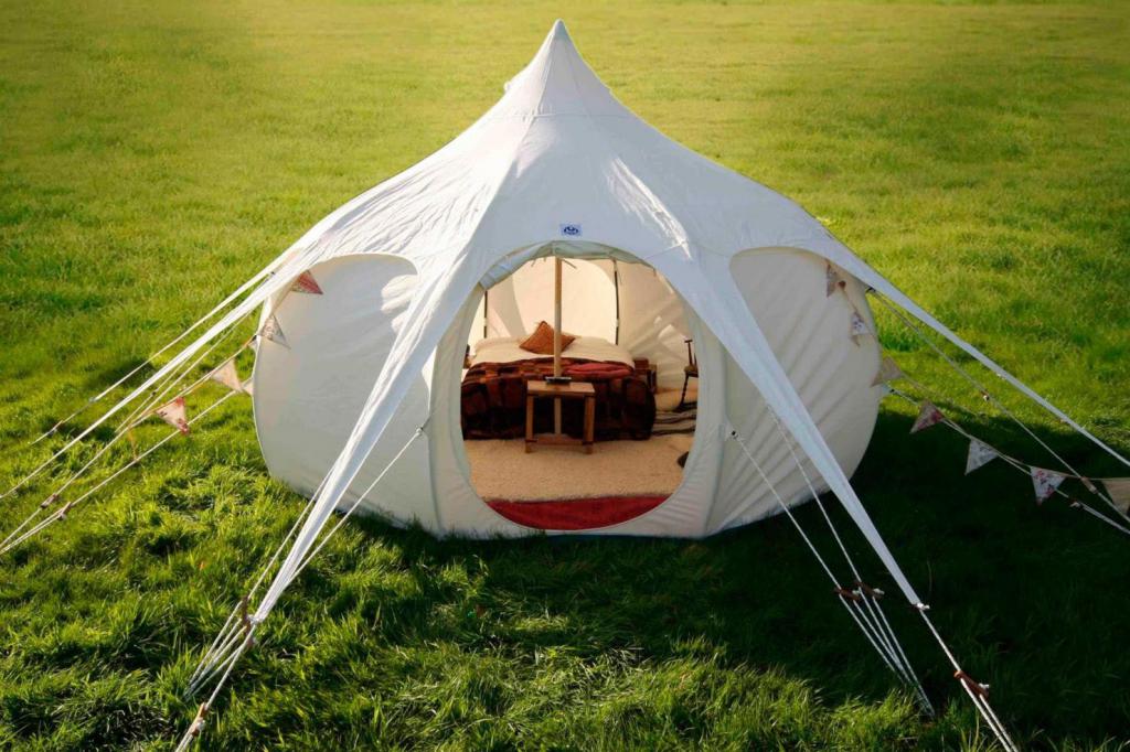 unusual shaped tent