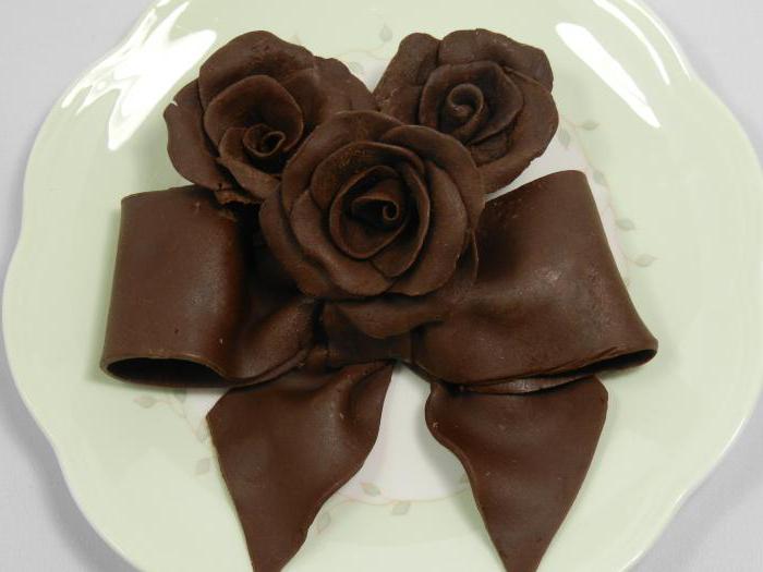 розы шоколадные