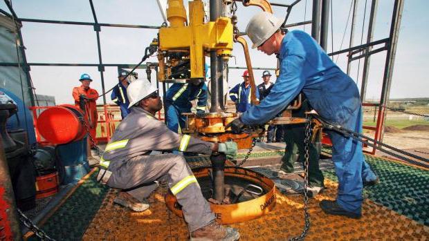 работы по бурению нефтяных и газовых скважин