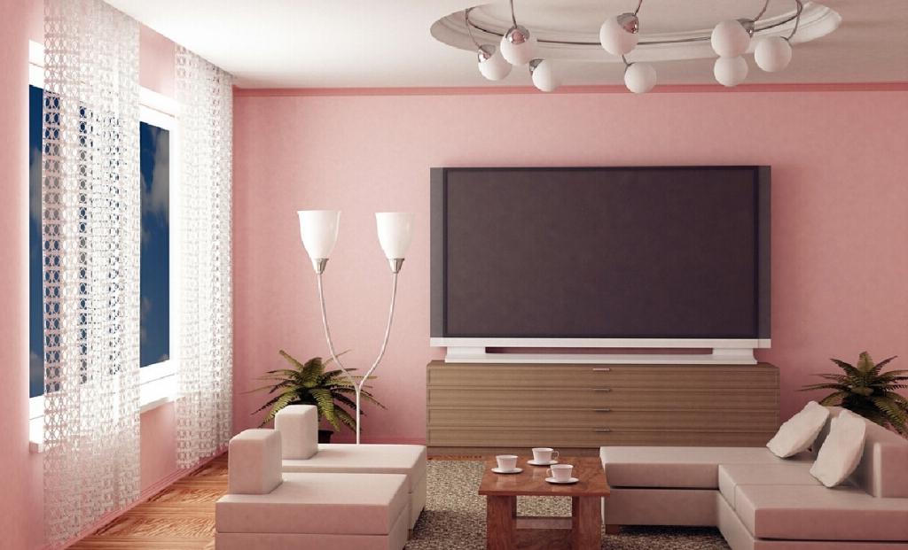 Розовые стены — особенности, лучшие сочетания и отзывы