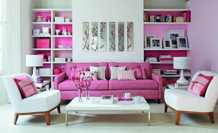 Розовый цвет в интерьере: примеры и варианты, комбинации, советы дизайнеров, фото