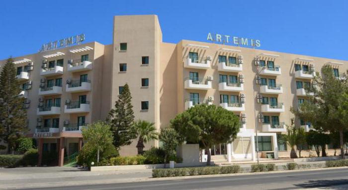 artemis hotel apartments 3 протарас