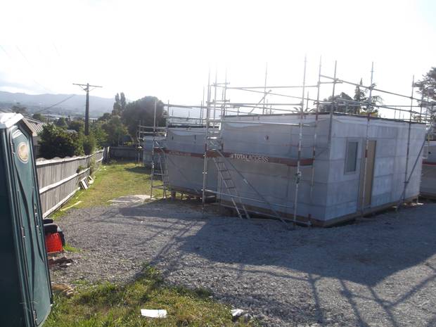 demolition of dilapidated housing