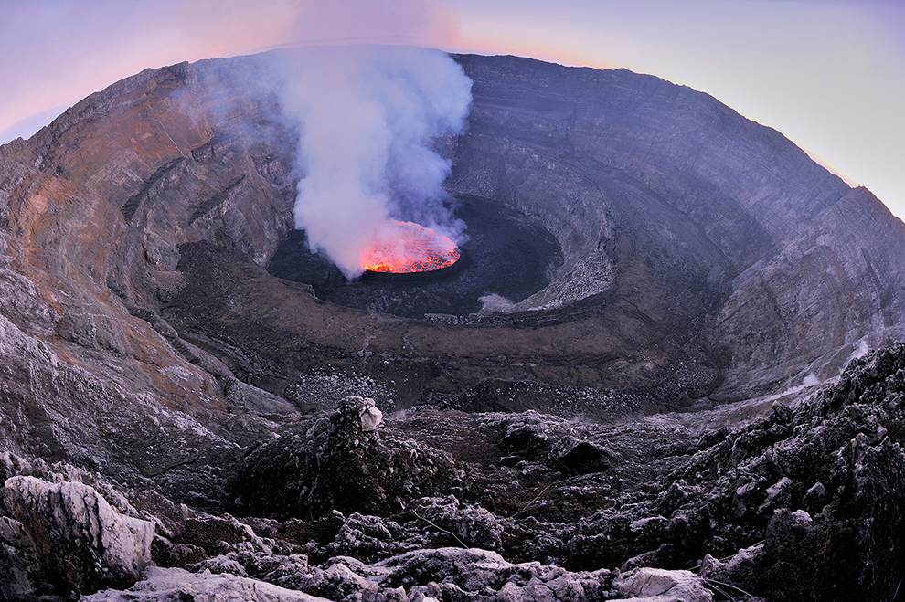 Volcano vent