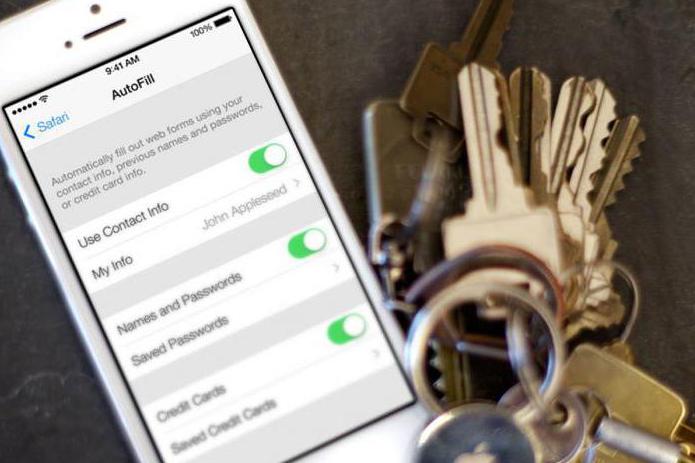 iCloud Keychain Security Code