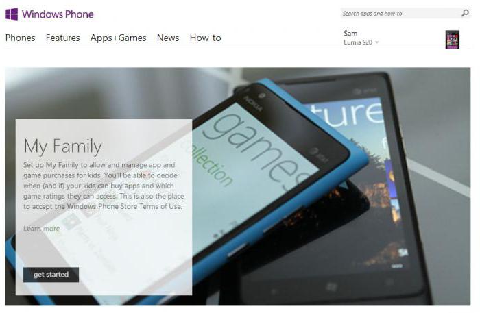windowsphone.com/family настроить